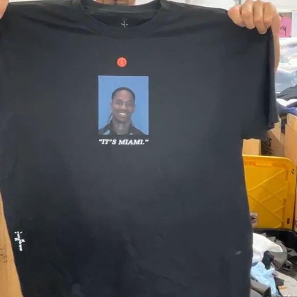 Cactus Jack by Travis Scott Free The Rage Il 2024 Tee, New without Tag - Picture 5 of 5